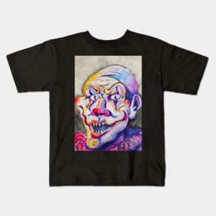 Clowning Portrait Kids T-Shirt